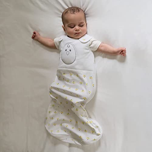 חפיסת חפיסה 2 של שעועית קינון - שקי שינה משוקללים בעדינות | תינוק: 6-15 חודשים | כותנה | עזרה במעבר